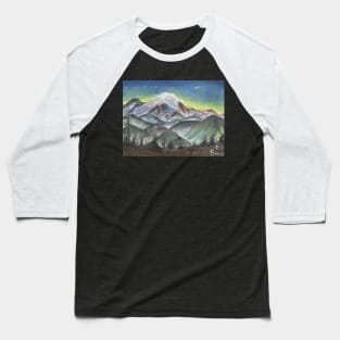 The mountains at night Baseball T-Shirt